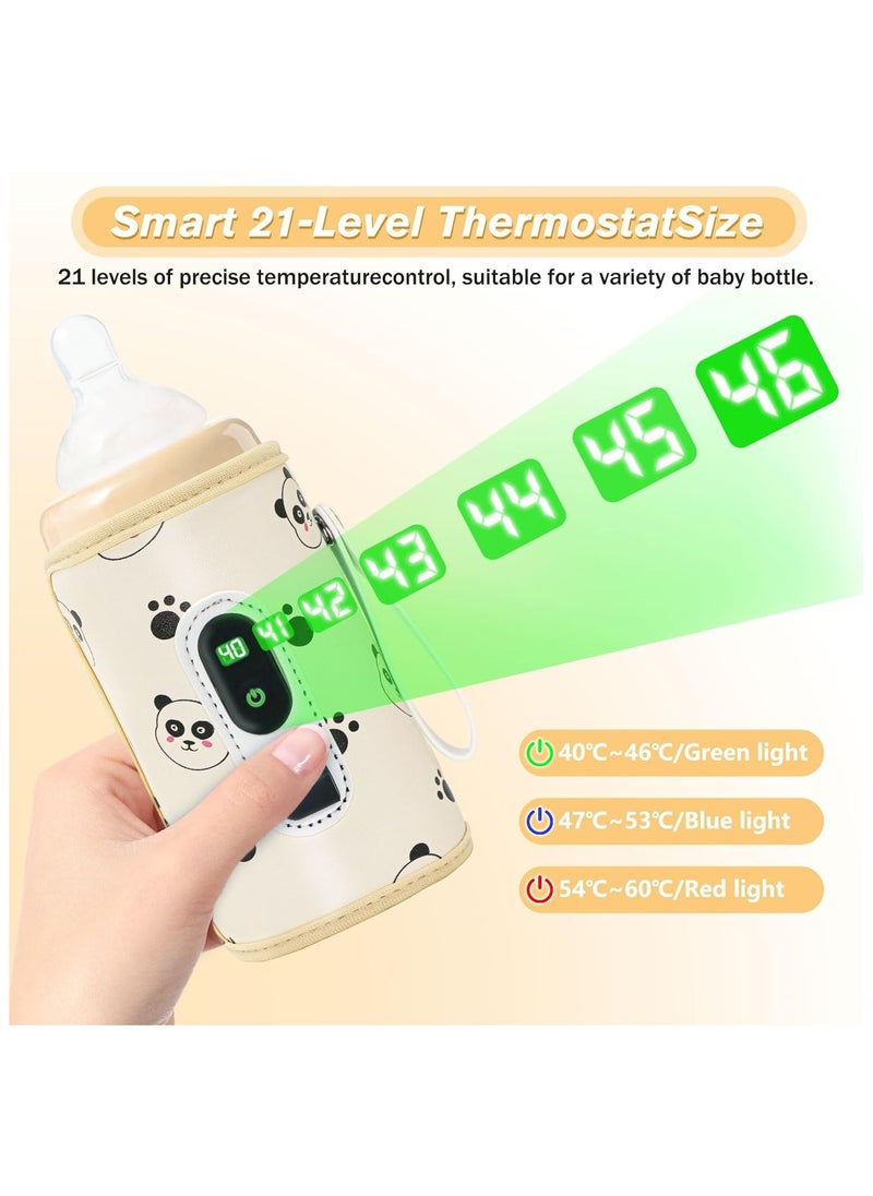ARCOON - ARCOON Milk Warmer, Baby Bottle Warmer with Adjustable Temperature Display, Holder for All Bottles - Image 1