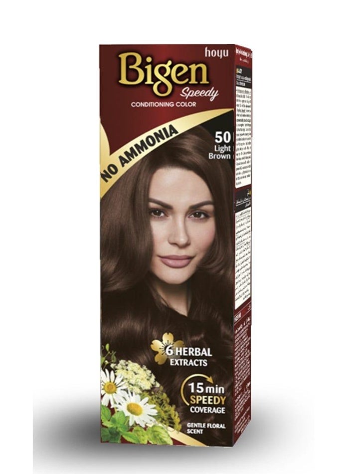 Bigen Lady Color No Ammonia Light/Brown 50 - Image 1