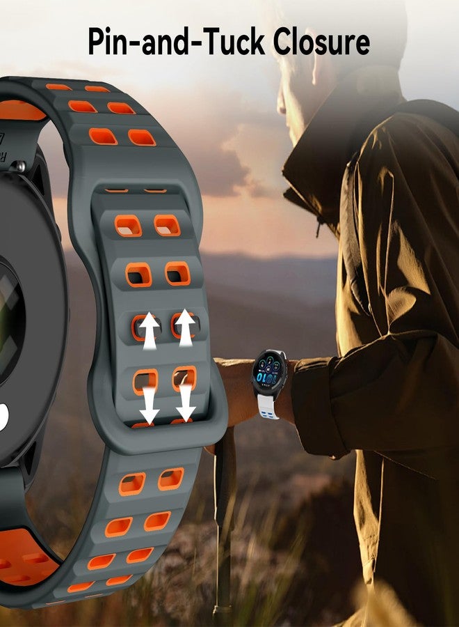 ISABAKE Watch Strap for Forerunner 265/Forerunner 255 Music/Coros Pace 3/Coros Apex 2 Pro, 22mm Silicone Quick Release Replacement Band, 22mm - Image 4