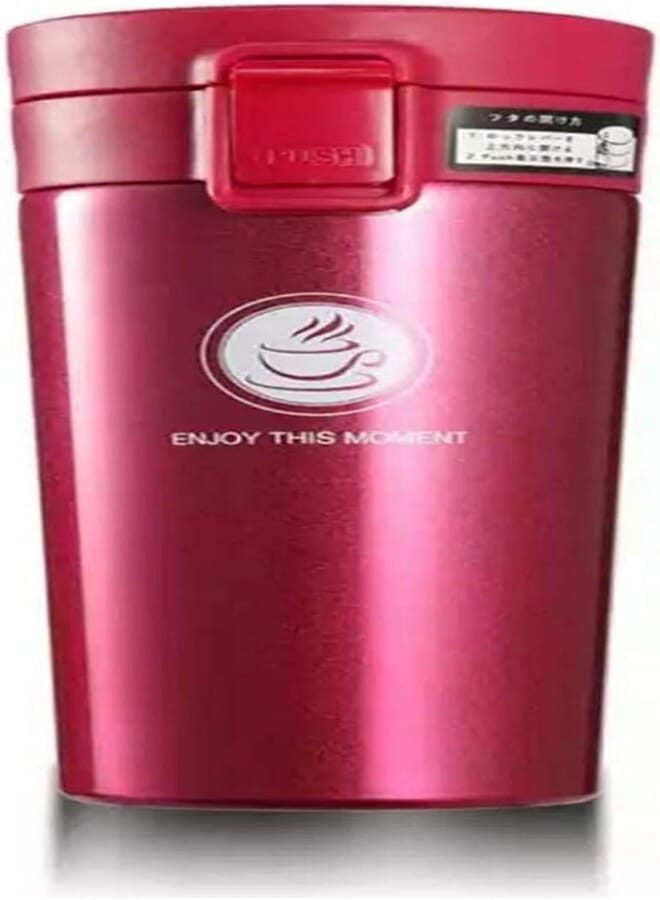 Spaceshoop 13 Oz Hot and Cold Cup with Lid Red