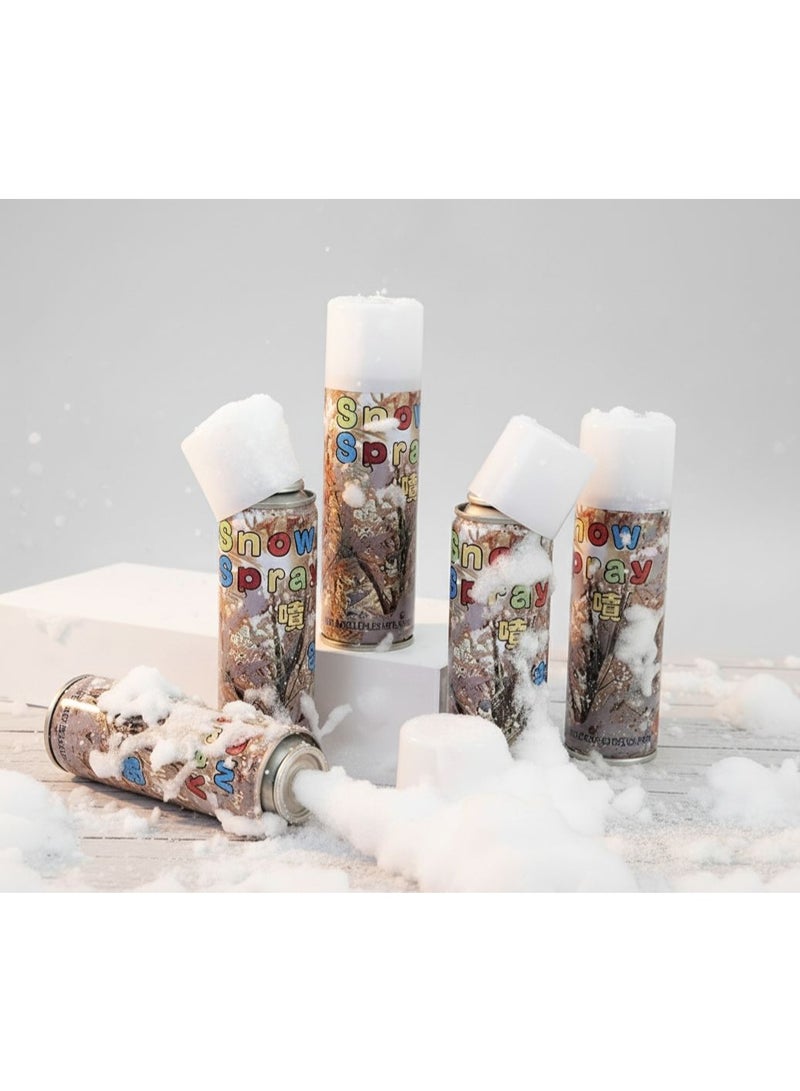 AKSONZ 24PCS Festival Snow Spray Cans  Perfect for Christmas Eid Birthdays  Party Fun - Image 4