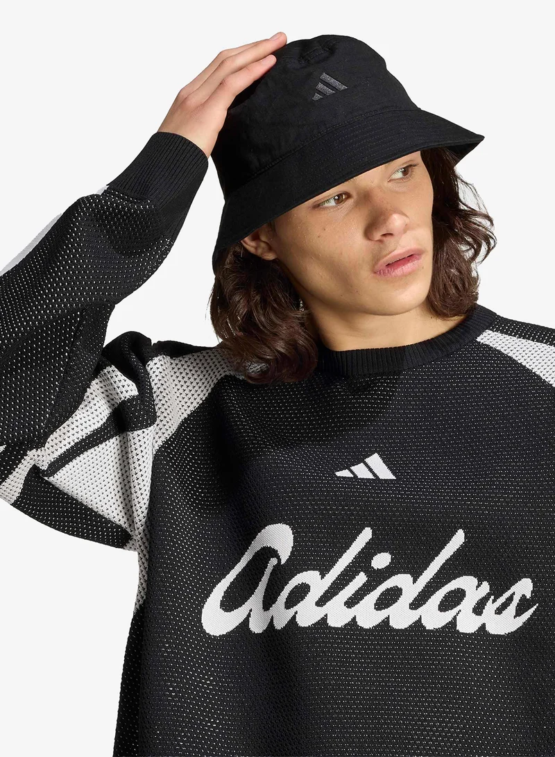 Adidas BLACK/WHITE House Of Tiro Knitted T-Shirt for Men | Best Price UAE