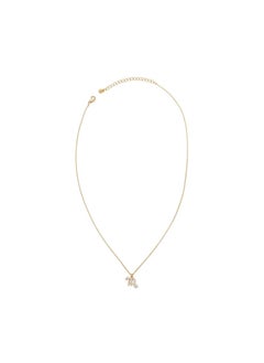 FOREVER 21 Rhinestone Zodiac Charm Necklace  - Image 1