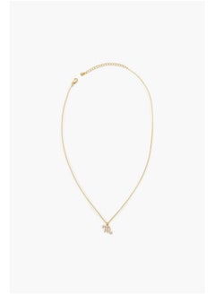 FOREVER 21 Rhinestone Zodiac Charm Necklace  - Image 3