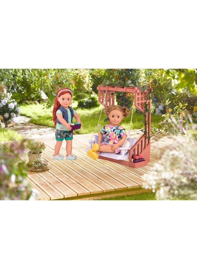 Our Generation - Peaceful Pergola Set For 18 inch Dolls - BD37991Z - Image 4