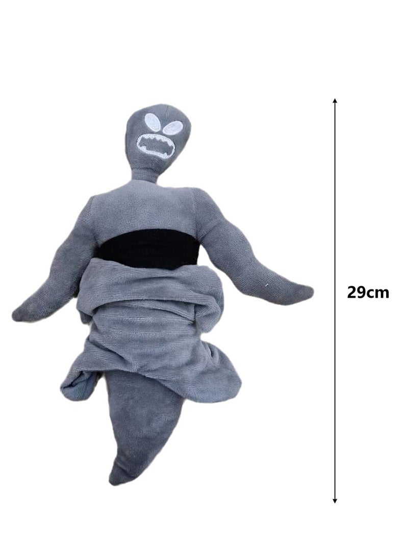 Horror Plush Toys, Monster Horror Game Plush Dolls, Gifts For Boys And Girls Fans (Gray Man) - Image 2