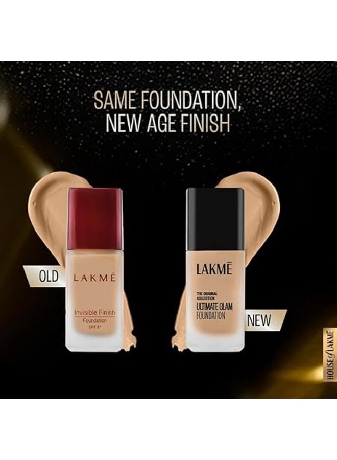 لاكمي كريم أساس لاكمي ألتيميت جلام، درجة 01، خفيف الوزن، ذو أساس مائي، كريم أساس سائل لإطلالة طبيعية متألقة، 25 مل - Image 2