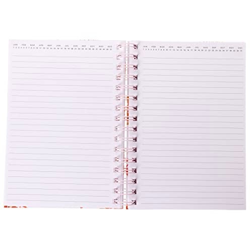 Graphique Hardbound Spiral Journal Butterfly Design Premium Paper Notebook Diary Lists Record Month and Date Great Gift 160 Ruled Pages 625 x 825 - Image 3