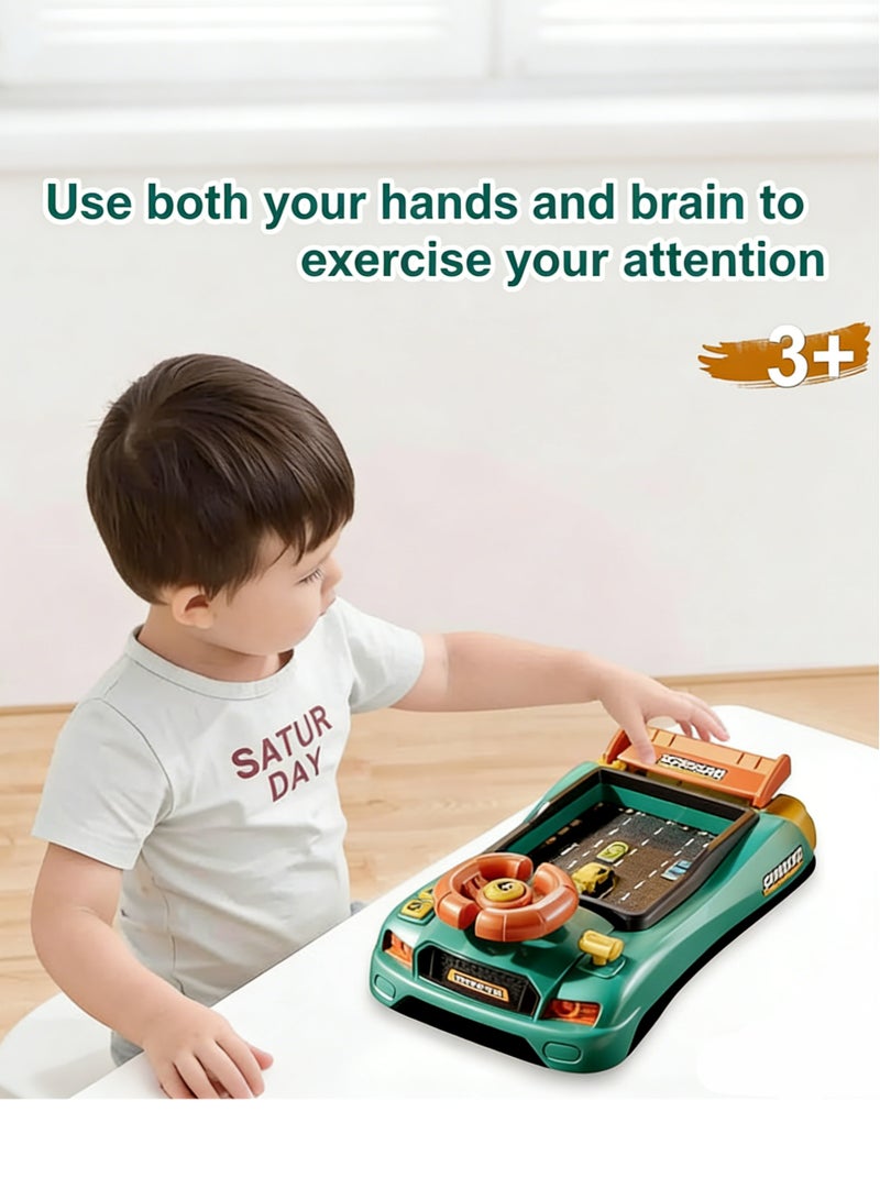 TFIXOL Steering Wheel Toy, Musical Steering Wheel Toddler Driving Racing Car Game with Sound, Interactive Racing Car Simulator Toy Gifts for Kids Boys Girls - Image 2