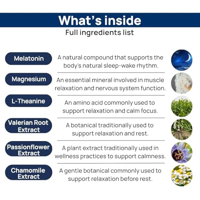 DUORI Sleep+ Patches for Adults - Melatonin - Magnesium - Chamomile Extract - Valerian Root - Vegan & Natural Sleep Aid with L-Theanine and Passion Flower Extract - 30 Patches - Image 5