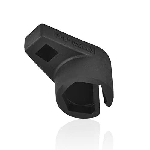 HAOBO Offset Oxygen Sensor Socket O2 Sensor Socket 38Inch Drive by 78Inch 22mm Car Accessories Wire Gate Accesses Sensor from Side Universal for Most Models of Cars Preventing Damage to Wires - Image 1