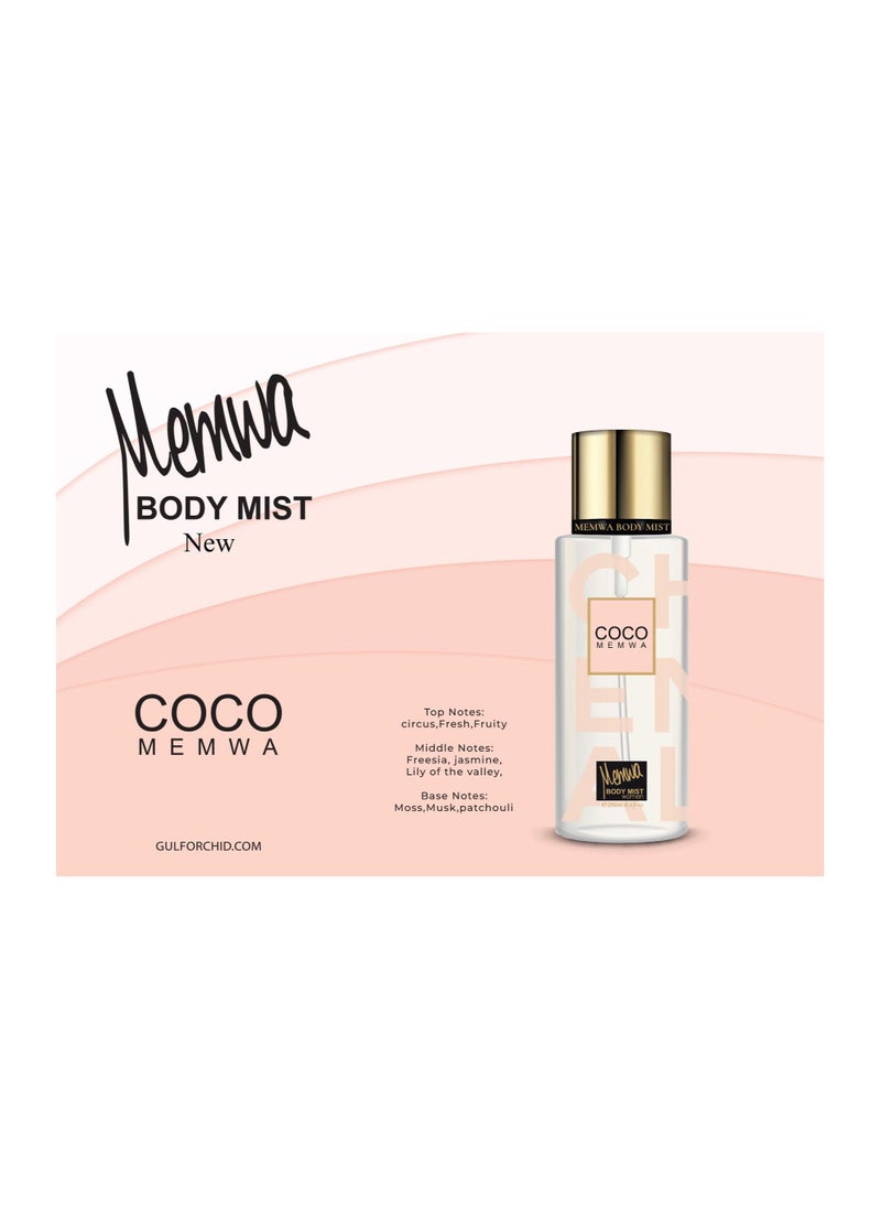 Memwa Coco Memwa Body Mist 250ml  - Image 2