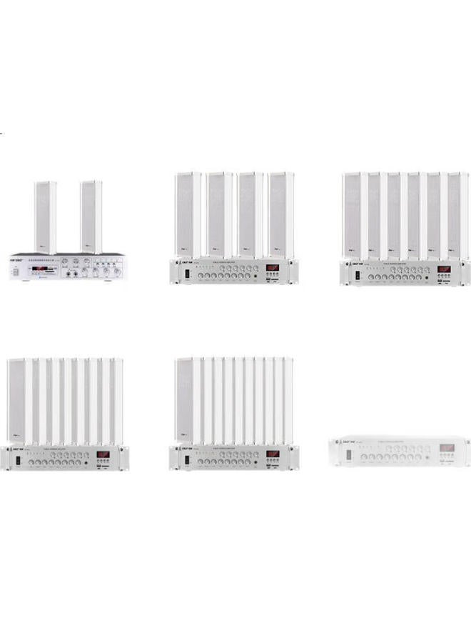 SAST 50W Waterproof Column Speaker, Outdoor Constant Voltage Wall-Mounted Speaker, Rainproof, Moisture-Proof, Dust-Proof, Park And Campus Durable Background Music Speaker, Outdoor Public Address System Player - Image 2