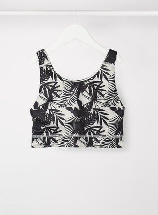Youth Palm Tree Crop Top