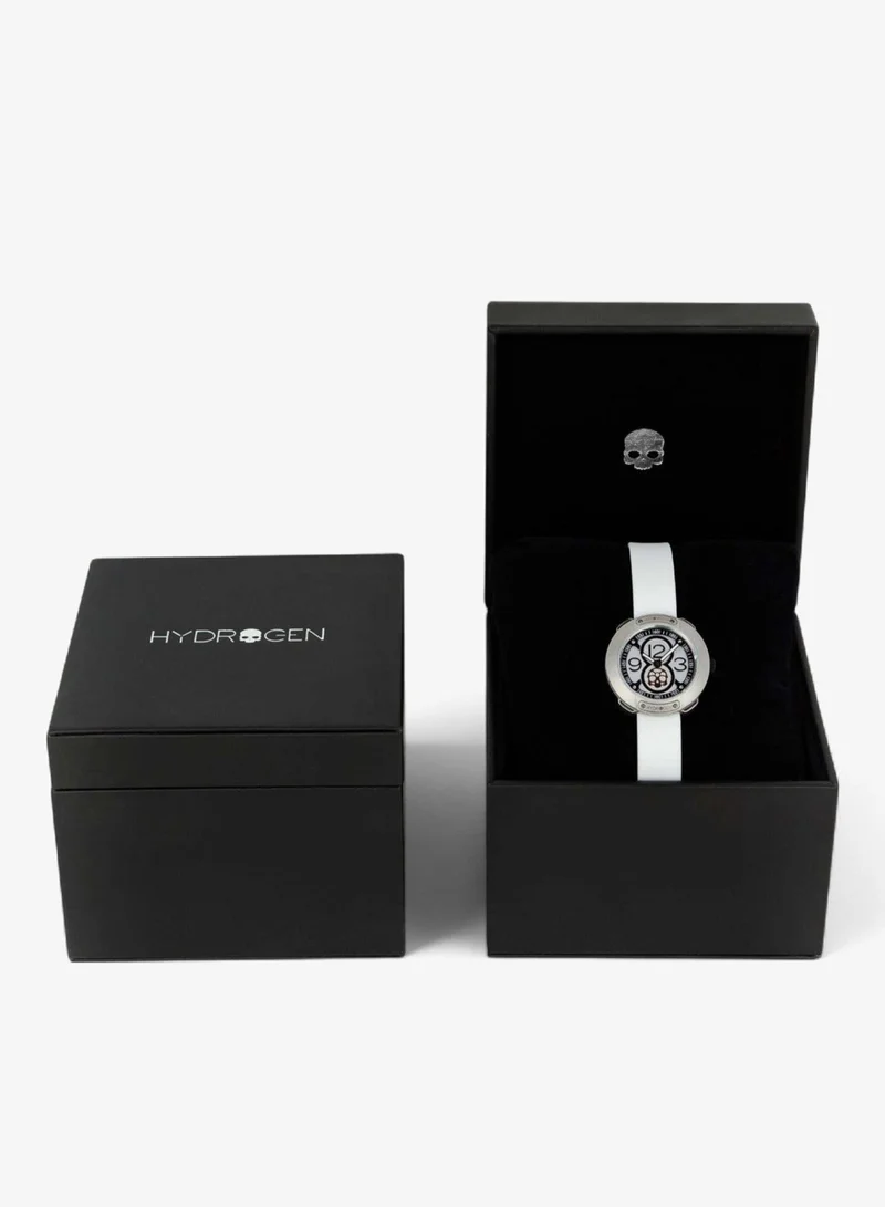 Hydrogen Watch White Vista Numero Silver-White Watch for Women | Best Price UAE