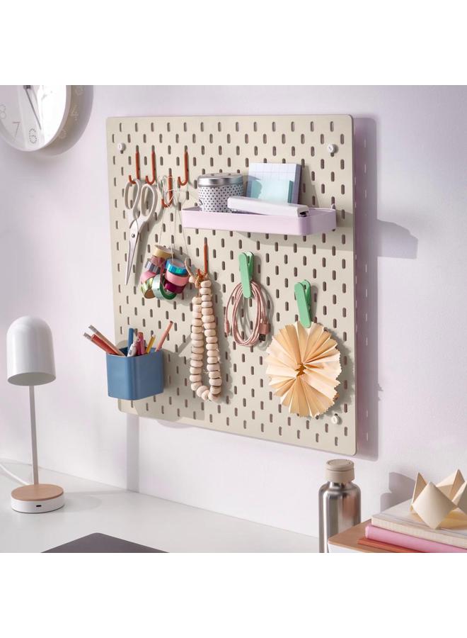 erorex Pegboard, Beige/Pink, 36X56 Cm - Image 2