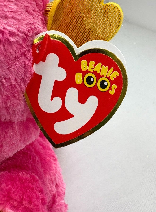 Ty Beanie Boo MIA The Pink Dragon - 6" - Image 4