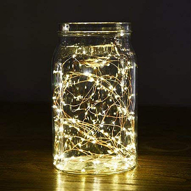 Errol 3 Meter 30 LEDs Copper Wire Fairy Lights for Room Decoration Battery Powered Battery Not Included String Lights led Lights for Decoration ColorWarmwhite Pack of 3 - Image 4