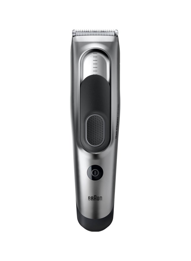 BRAUN Hair Clipper Silver/Black 6.06x2.2 x8.66inch - Image 1
