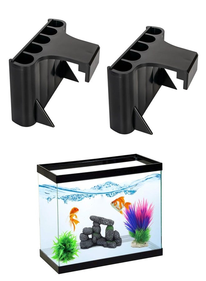 GLEFLE 2 PCS Aquarium Plant Holder Top Hanging Fish Tank Plant Pot Aquarium Planter Cups for Water Feature Decoration - Image 1