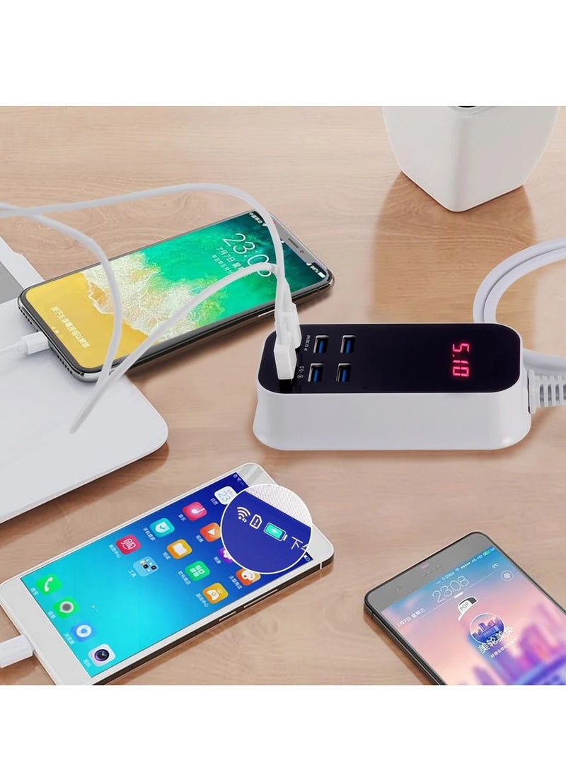 Generic Multiple USB PD Fast Charger 50W Travel Adaptor 6 Ports For iPhone Samsung  - Image 3