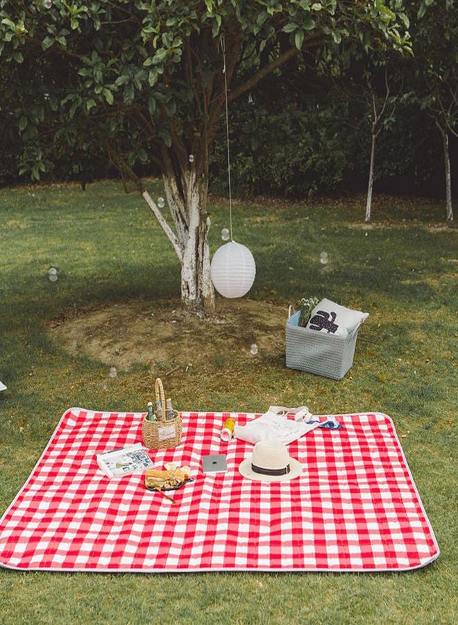 نيبمينينت بساط للنزهة بنقشة مربعات متعدد الألوان 140 x 200Ø³Ù†ØªÙŠÙ…ØªØ±