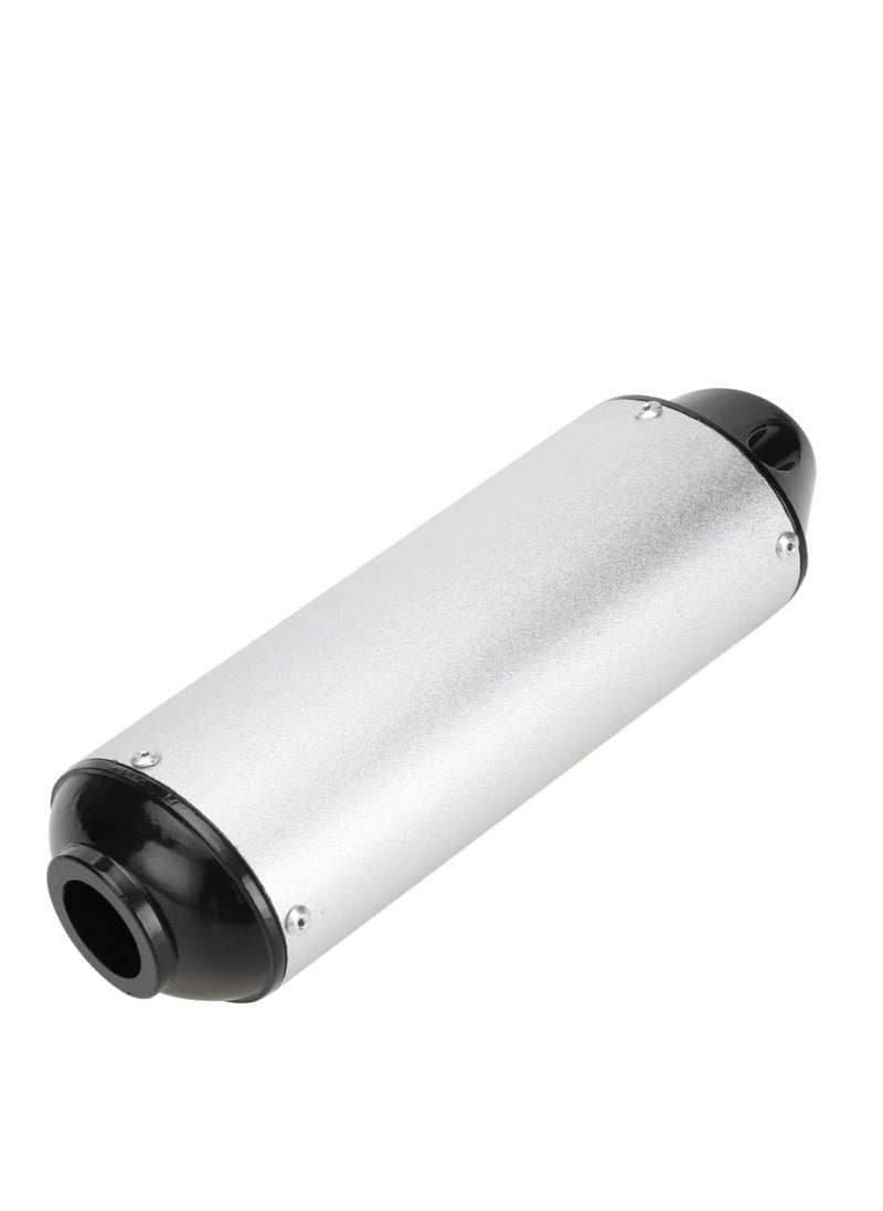 SYOSI 28mm Exhaust Pipe Muffler Silencer Clamp and Gasket for 50cc 110 125cc Coolster Sport-B Taotao Chinese Dirt pit bike Venom ATVs Quad 4 Wheeler-Silver  - Image 3