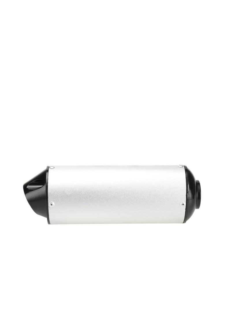 SYOSI 28mm Exhaust Pipe Muffler Silencer Clamp and Gasket for 50cc 110 125cc Coolster Sport-B Taotao Chinese Dirt pit bike Venom ATVs Quad 4 Wheeler-Silver  - Image 2
