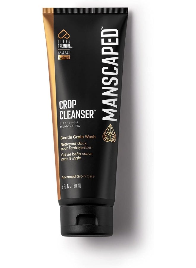 Manscaped Refining The Gentleman Manscaped® Crop Cleanser® Groin Wash, Men’S Ultrapremium Invigorating Formula For Below-The-Waist Cleaning, Refreshing Shower Gel For Men Infused With Vitamin E And Aloe, Vegan Body Wash (6 Oz) - Image 1