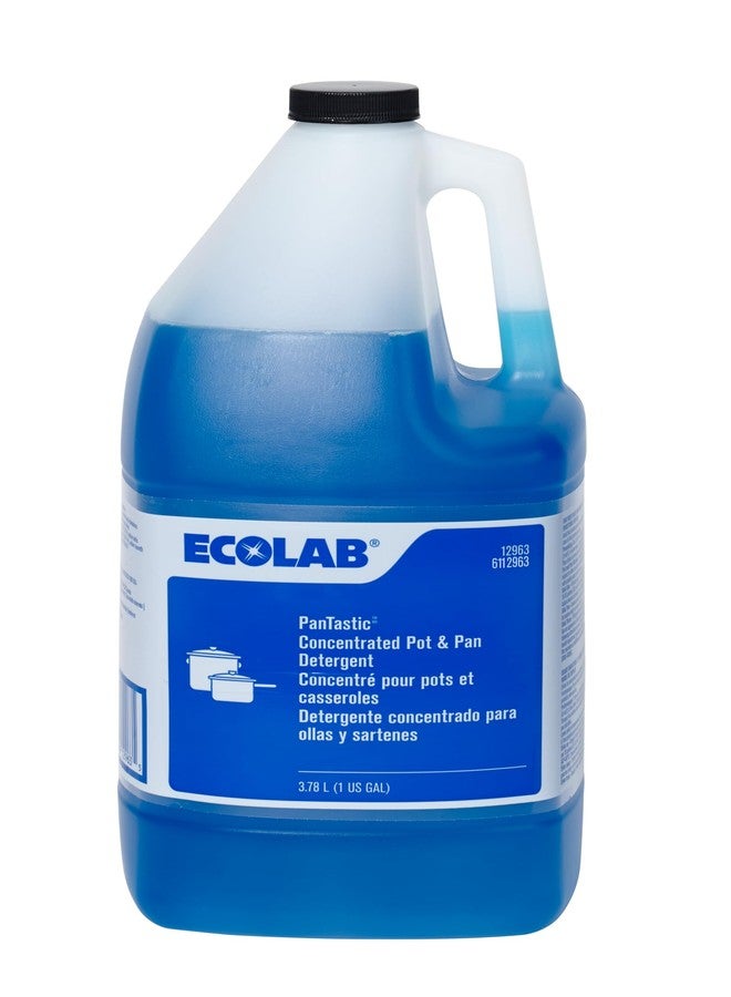 Ecolab PanTastic 12963 Concentrated Pot & Pan Detergent - 1 Gallon - Image 1