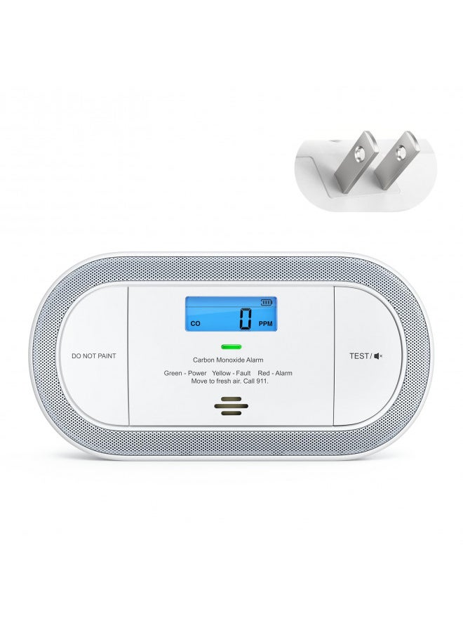 Generic X-Sense Plug-in Carbon Monoxide Detector, with AAA Battery Backup, XC0C-SA, 1-Pack  - Image 1