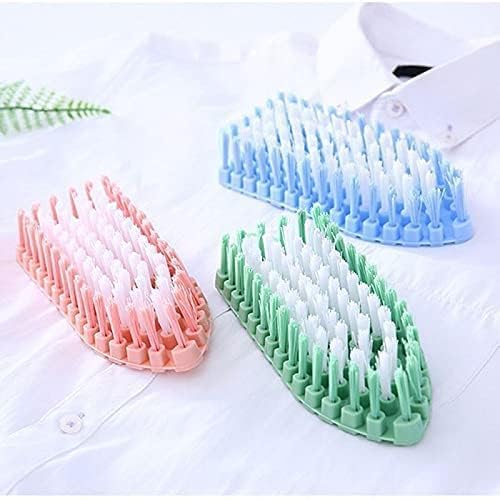 TINKDAS Pack of 1 360-Flex Cleaning Brush, Plastic Flexible Cleaning Brush, Scrubber Brush and Kitchen, Dish Brush for Home, Kitchen, Bathroom Tiles, Floor, Taps and Cloths Washing (Multicolour) - Image 4