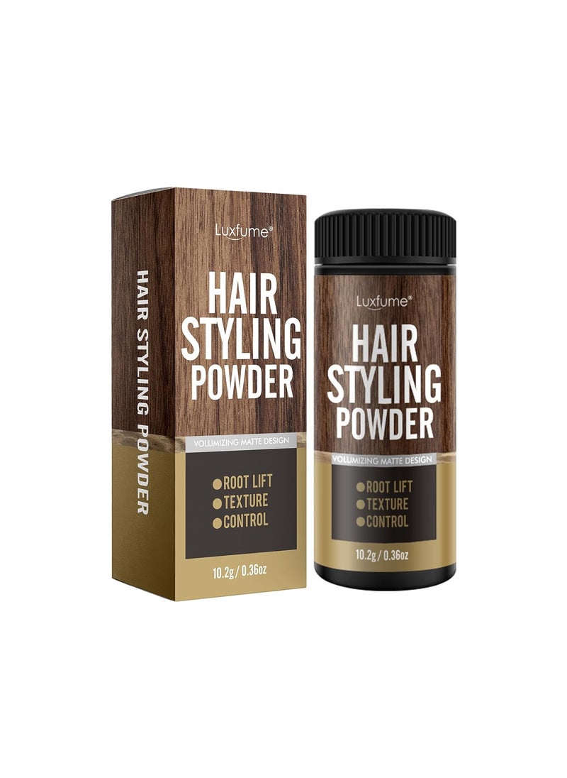 Luxfume Hair Styling Powder for Volume3 in 1Dry Shampoo PowderVolumizing PowderTexture Powder for MenNatural Look Mens PowderExtreme oil controlEasy to Apply with No Oil or Greasy Residue 