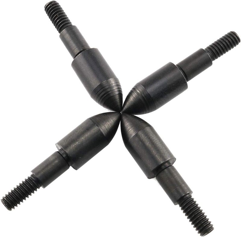 Eoutstanding Field Point 12PCS 100Grain Screw on Archery Arrow Practice Bullet Tips Arrowheads - Image 4