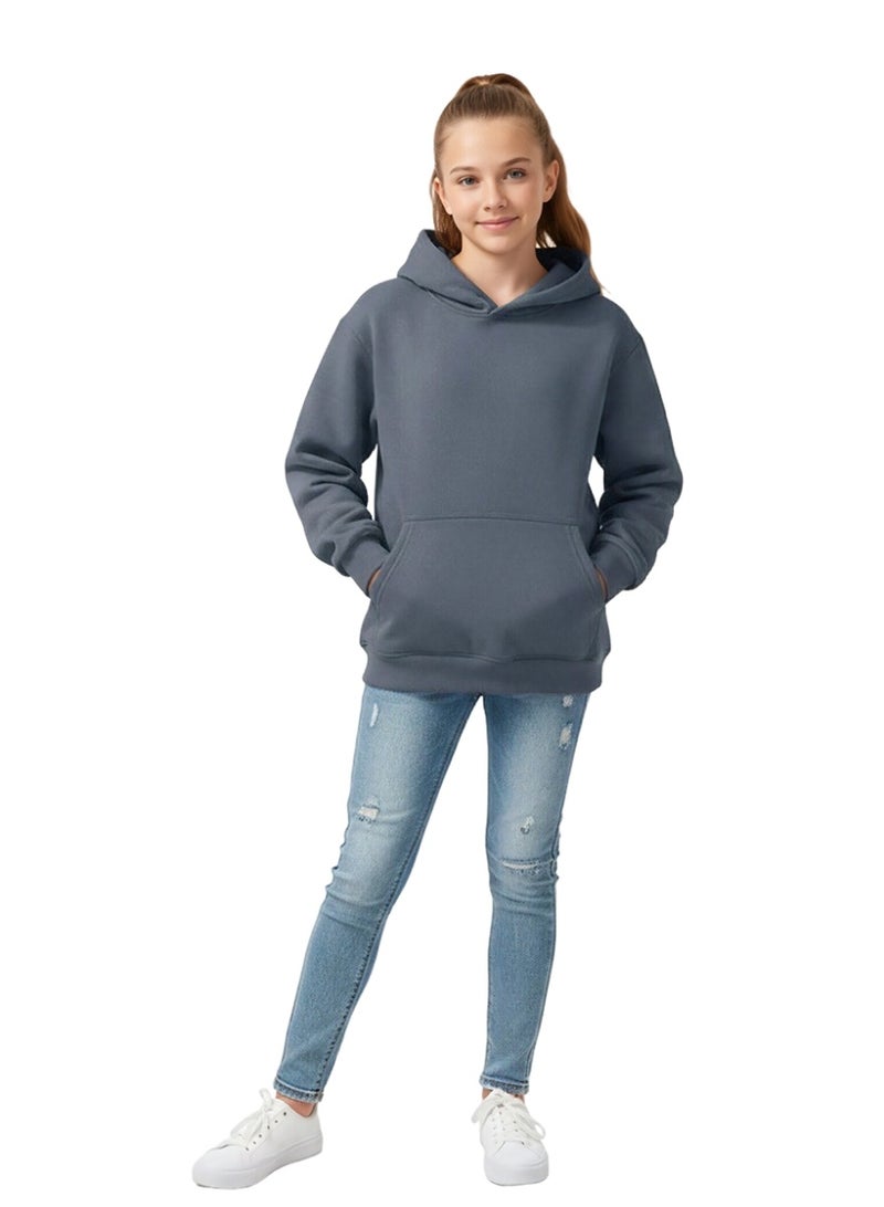 ويني بي هودي قطن للأطفال صبيان وبنات | سترة شتوية للشباب مع جيب، سترة ربيعية دافئة | مقاسات من الرضع إلى المراهقين من 2-16 سنة - Image 4