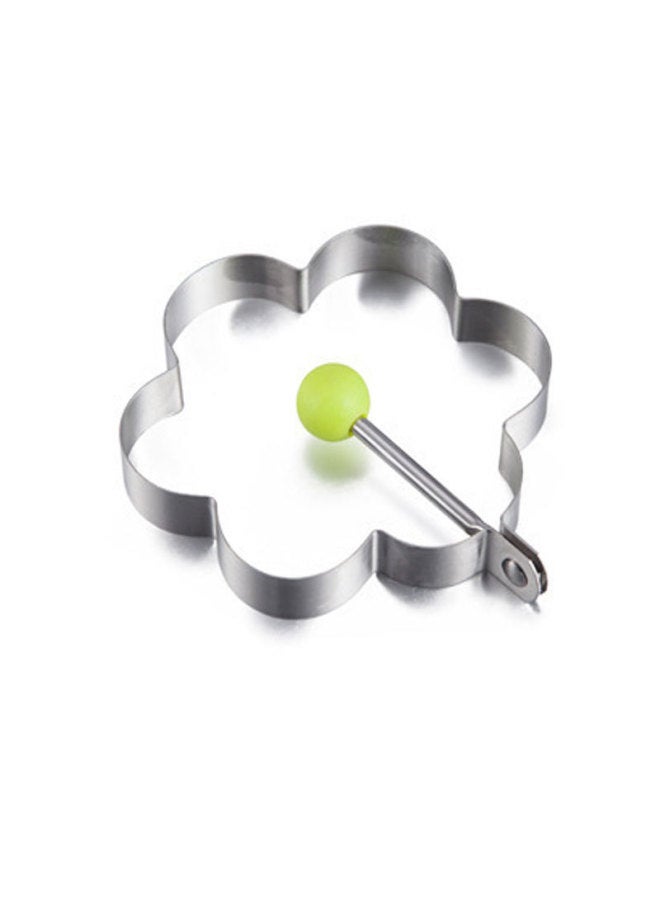 Creative Stainless Steel Omelette Love Type Omelette Mold Heart-shaped Model Omelette Ring Fried Egg Steamed Purse Mold-Specifications:plum Blossom - Image 1