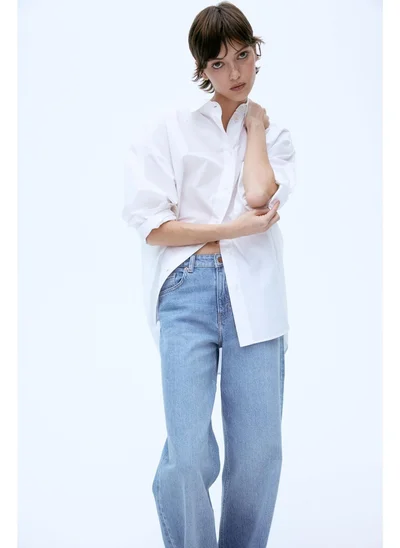 H&M Wide High Jeans