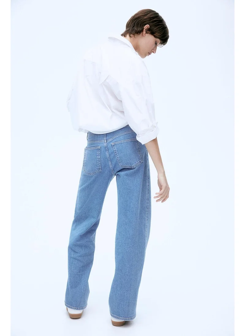 اتش اند ام Wide High Jeans