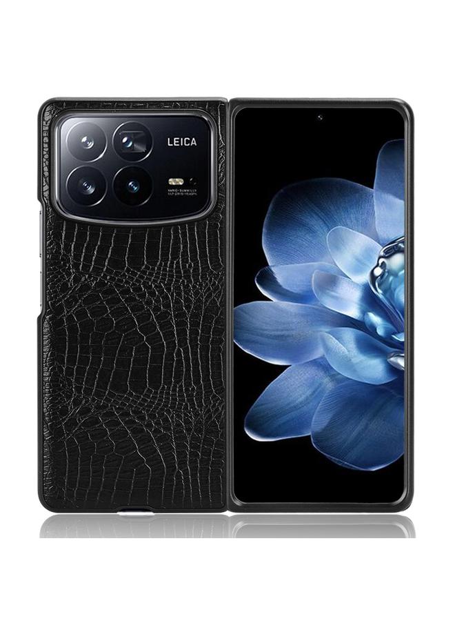 لايكا جراب لهاتف Xiaomi Mix Fold 4 بغطاء خلفي من جلد التمساح - Image 3