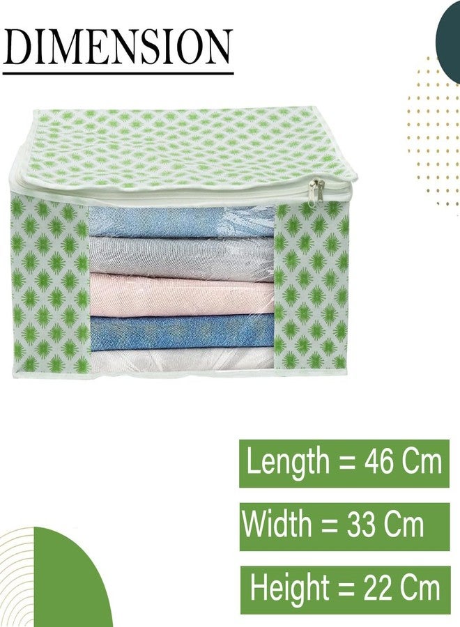 SHAPING FABRIC Garment Cover Non-Woven 90 GSM with Transparent Window & Double Metal Zipper - Pack of 10 | Dustproof Clothes Storage Bag for Sarees, Suits, Jackets, Shirts SBXLRL152493517524148525155 - Image 4
