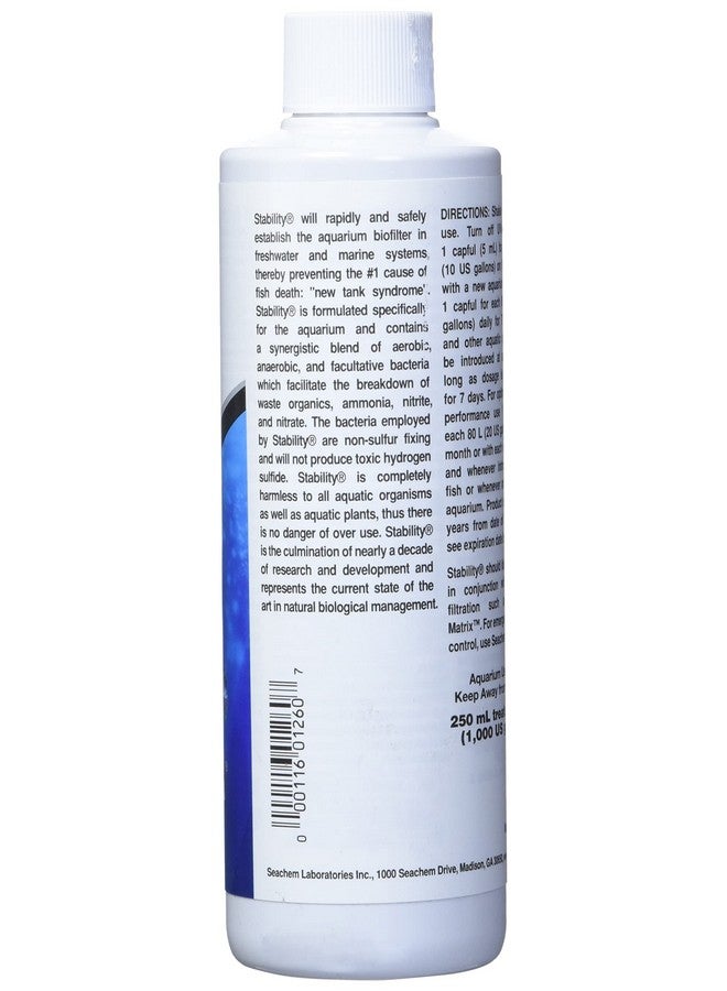 Seachem Stability - For Freshwater and Marine Aquariums 250ml - Image 2