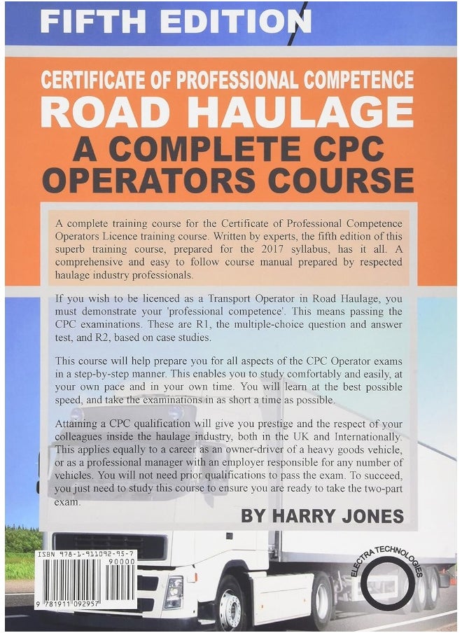 null - Certificate of Professional Competence Road Haulage - A complete CPC Operators course - Image 1