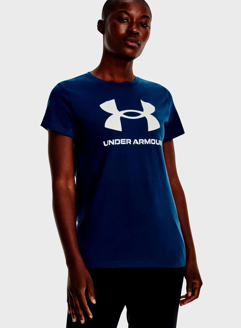 UNDER ARMOUR Sportstyle Logo T-Shirt