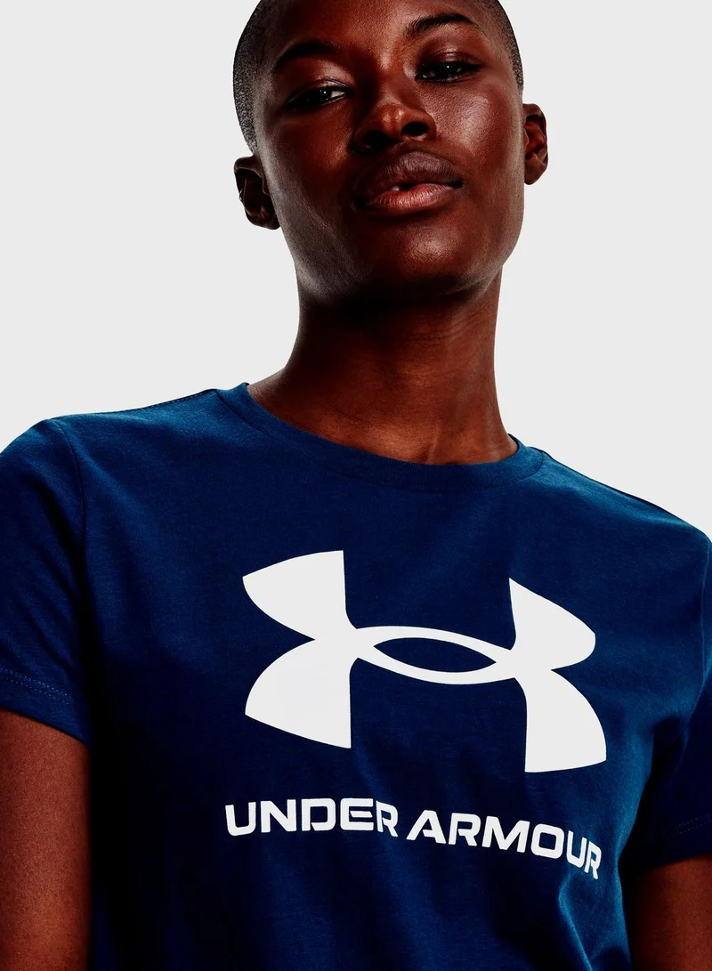 UNDER ARMOUR Sportstyle Logo T-Shirt