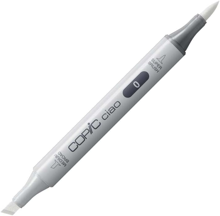 Copic Ciao 0 Colourless Blender Marker - Colorless Ink for Art and Craft - Image 1