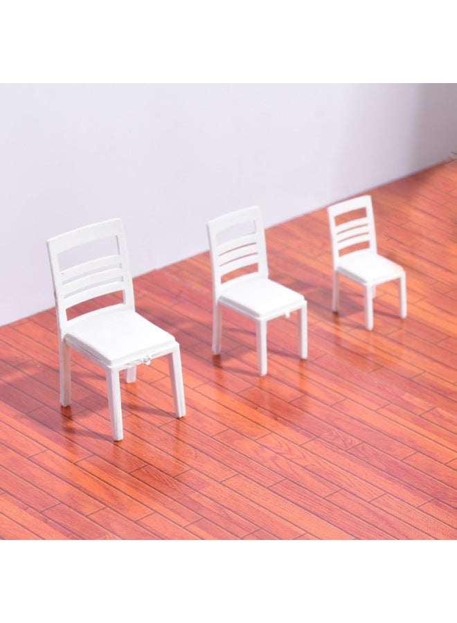 Building Sand Table Model Handmade Materials Interior Furniture Decorative Ornaments Modern European Seat Chair Stool-Color:Model Ring Chair No. 19 1:50  - Image 3