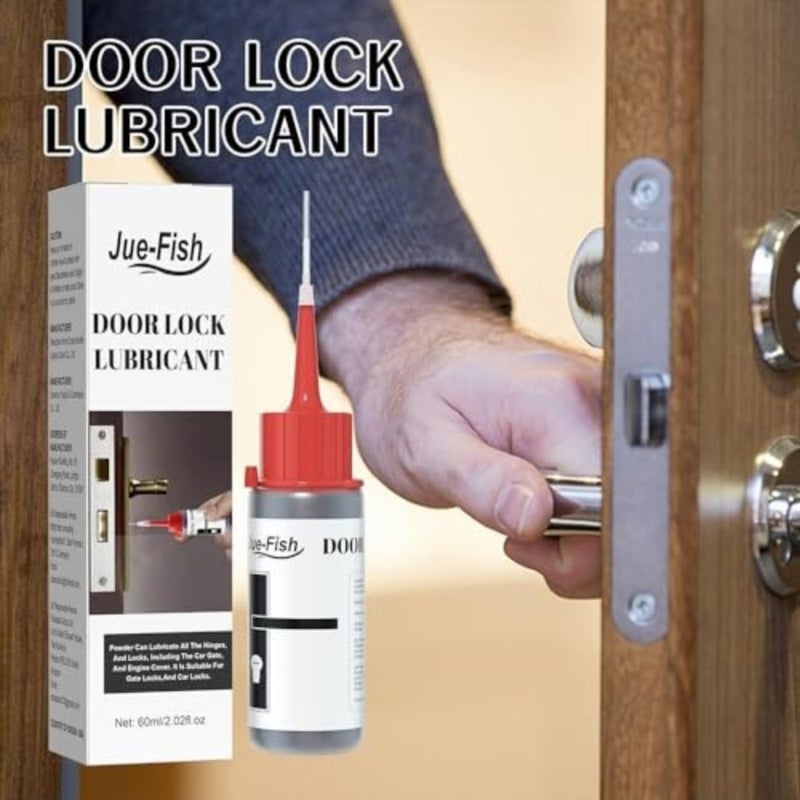 60ml Dry Graphite Lubricant Spray, Powder Formula for Door Hardware, Car Mechanisms and Sliding Tracks, Non-Sticky Non-Greasy Maintenance Solution to Prevent Freezing and Corrosion - Image 5
