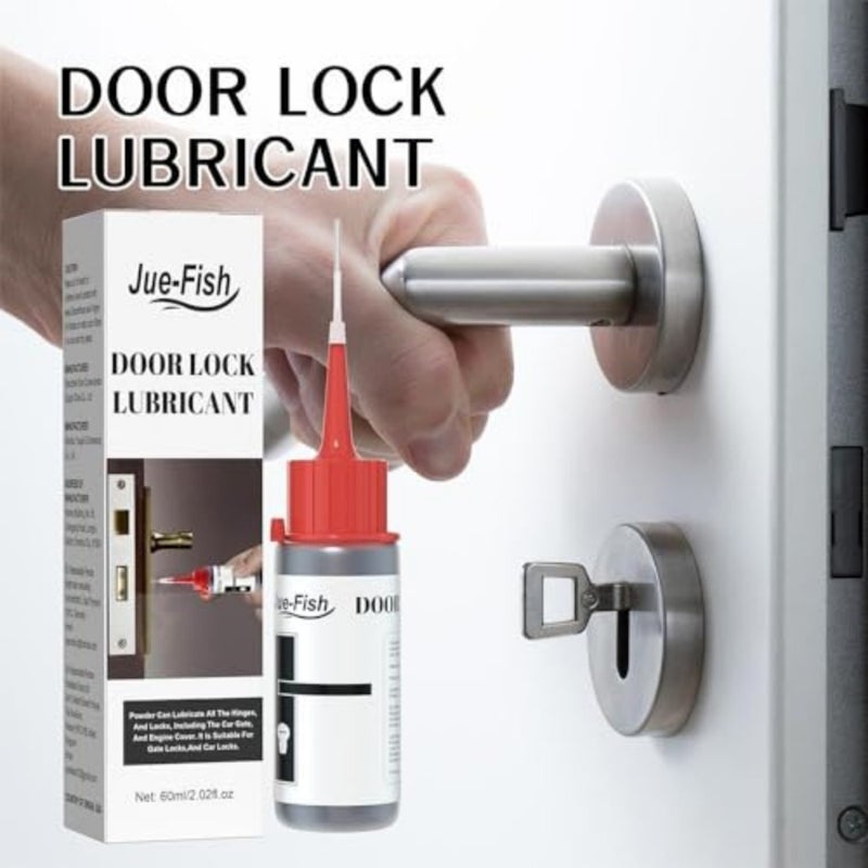60ml Dry Graphite Lubricant Spray, Powder Formula for Door Hardware, Car Mechanisms and Sliding Tracks, Non-Sticky Non-Greasy Maintenance Solution to Prevent Freezing and Corrosion - Image 4