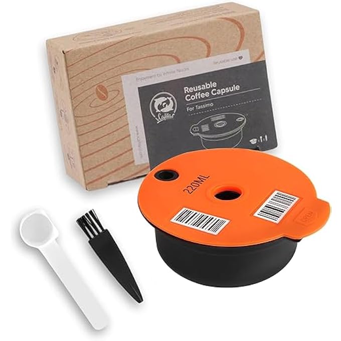 UTIZ Refillable Tassimo Coffee Pods 220Ml Premium Pp Plastic Capsule Coffee Filter Compatible With Bosch Tassimo Machines 220Ml - Image 1