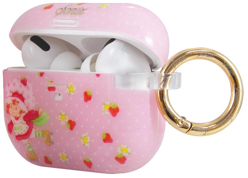 Sonix Case for AirPods Pro 2 & Pro 1 (1st/2nd Gen) - Hard Shell Cover with Keychain, Wireless Charging | Strawberry Shortcake Vintage - Image 1